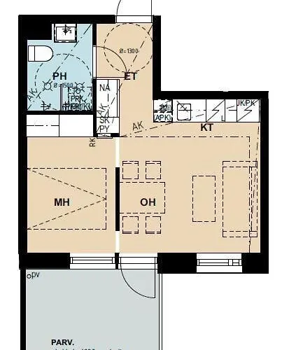 Teljaenkatu 4 Appartamento *